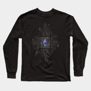 Ethereum circuit Long Sleeve T-Shirt